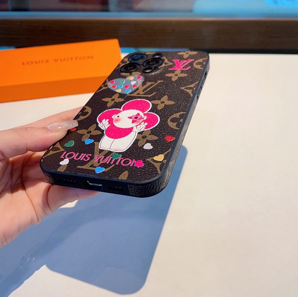 コピーブランド携帯ケース角部分ディテール